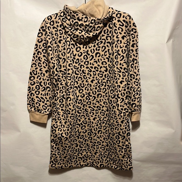 Cuddl Duds Leopard Print Long Sleeve Top - Picture 4 of 4
